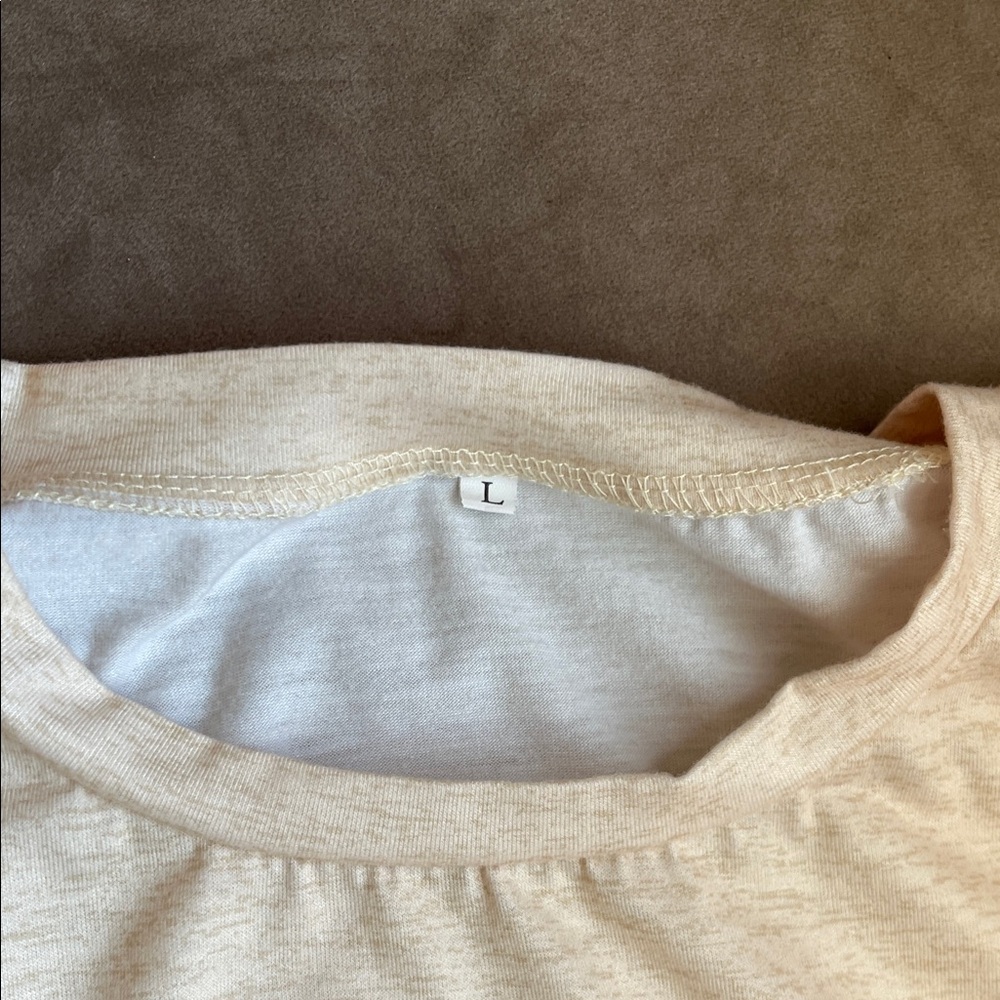 Amazon Essentials Smooth as Tennessee Whiskey Red and Cream Long Sleeve Tee - Picture 3 of 4